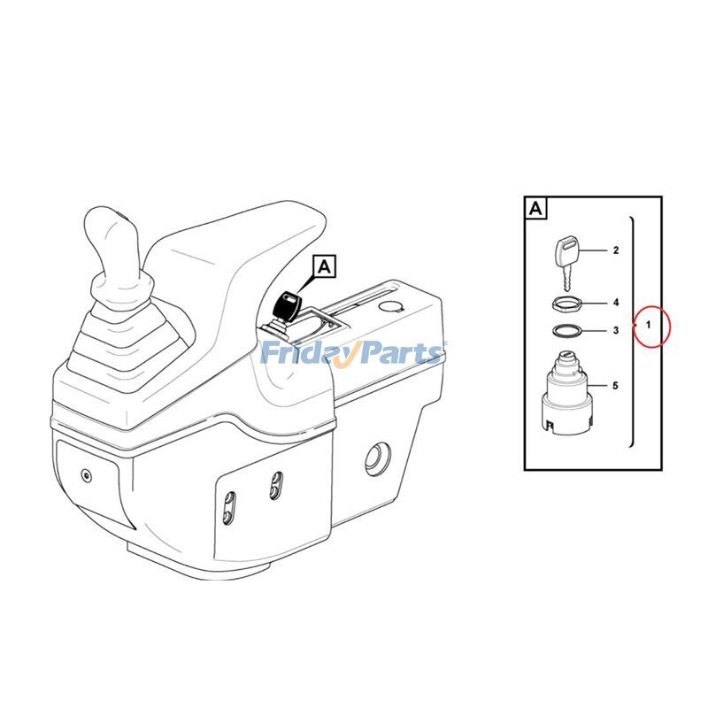 Interrupteur d'allumage de FridayParts