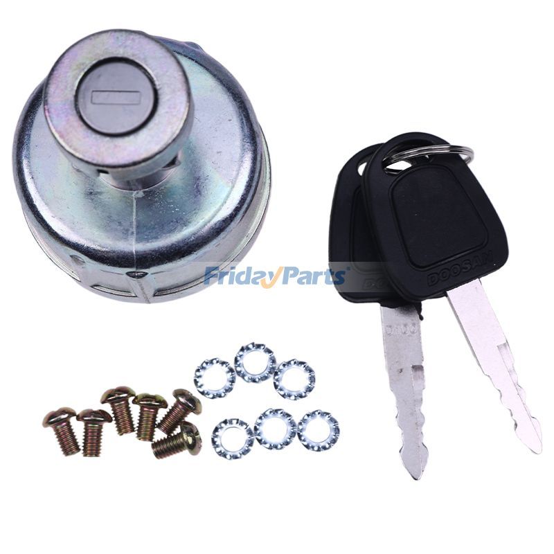 Ignition Switch for Doosan Excavator DH55-5 DH80 DH150 DH220 DH225 DH215