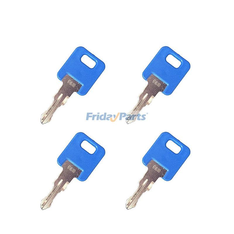 4 stück Zündschlüssel 334/D7450 für JCB Ausrüstung Türschloss