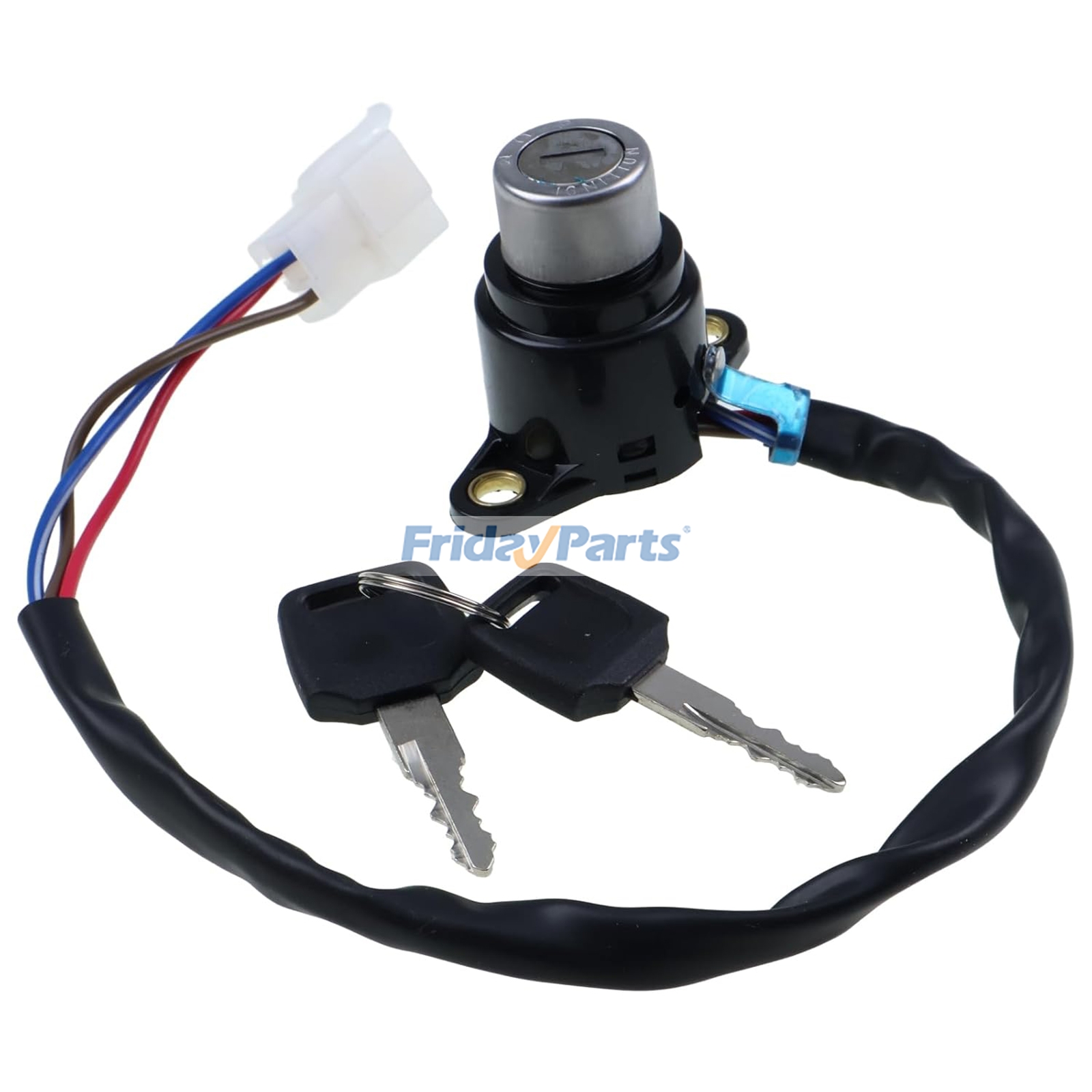 オートバイ イグニッションスイッチとキー