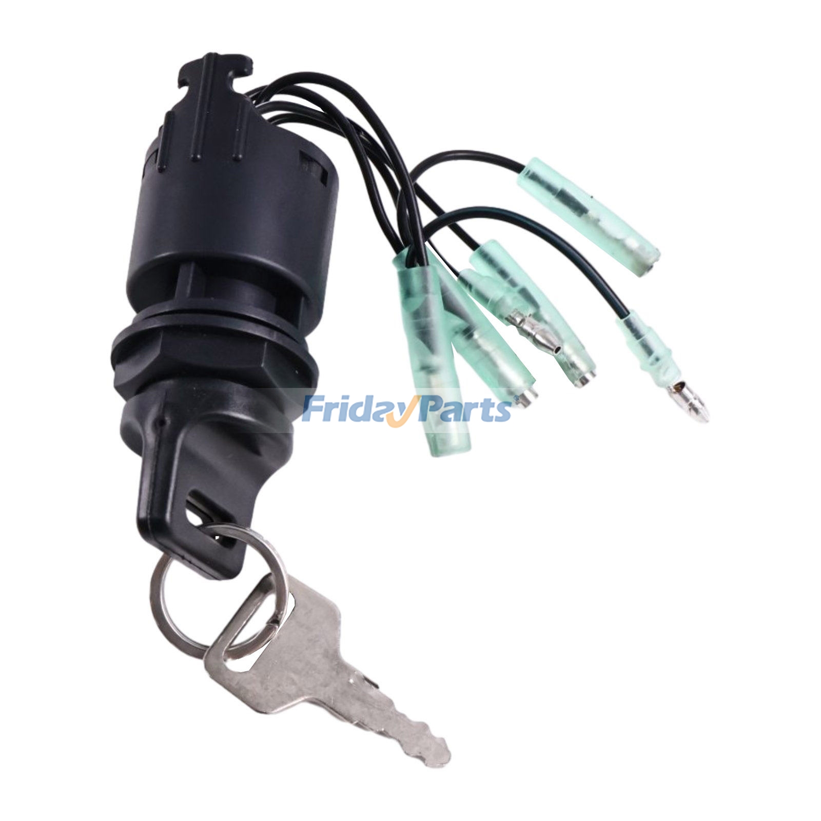 Ignition Switch Key 35100-ZV5-013 for Honda BF115 BF135 BF150 BF200 BF225 Outboard Motor Remote Control Box
