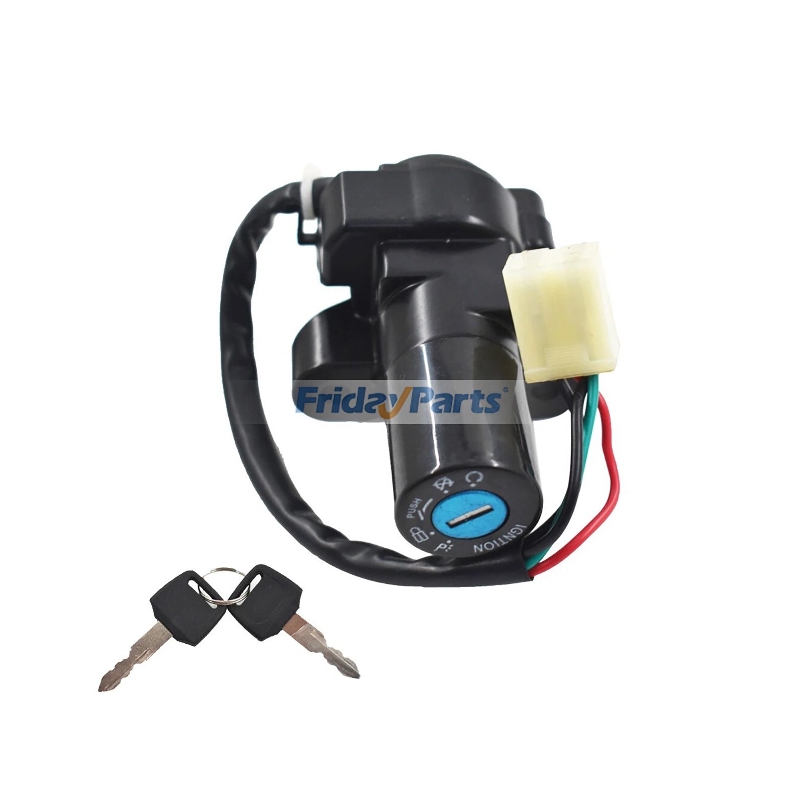 Ignition Switch & Key 40-71030 for Suzuki Motorcycle Katana 600 750 GSX600F GSX750F 1989-1997