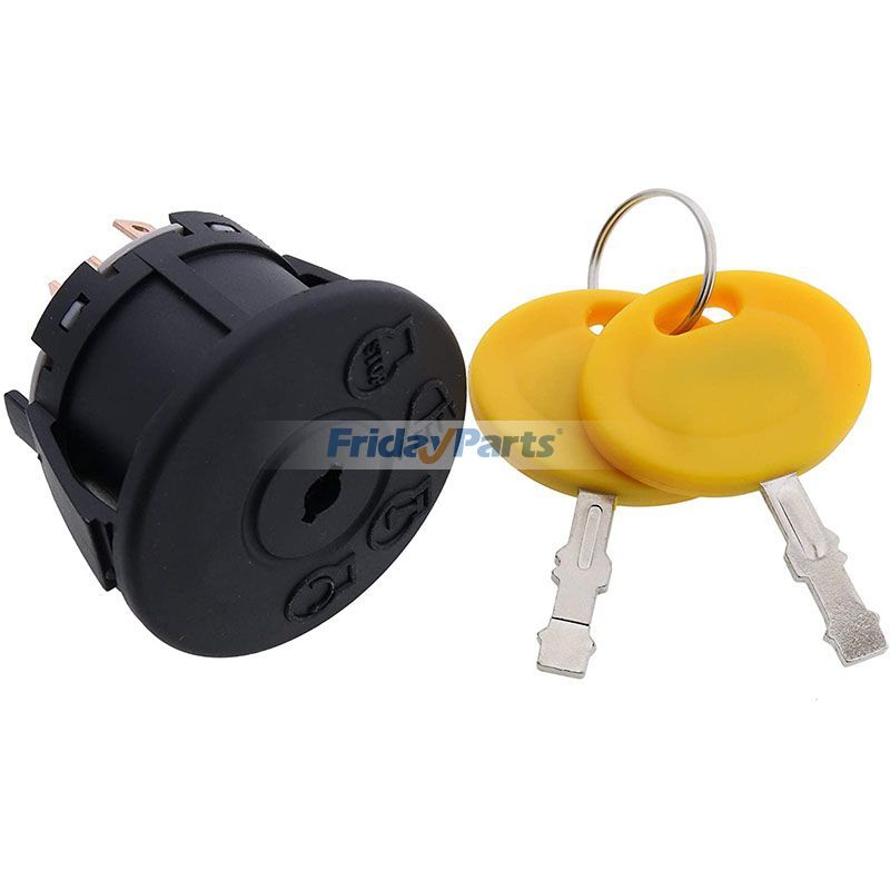 Interrupteur d'allumage à clé zéro de rotation Ariens Gravely Bad Boy Dixie Chopper Troy-Bilt John Deerepour Tondeuse,Tracteur,Autres