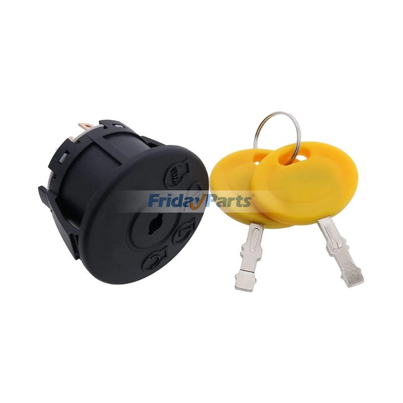 7-Terminals Starter Ignition Switch With 2 Keys 532for CubCadet AYP John Deere MTD Husqvarna Jonsered Dixon Sears Craftsman Riding Lawn for Mower,Tractor,Others