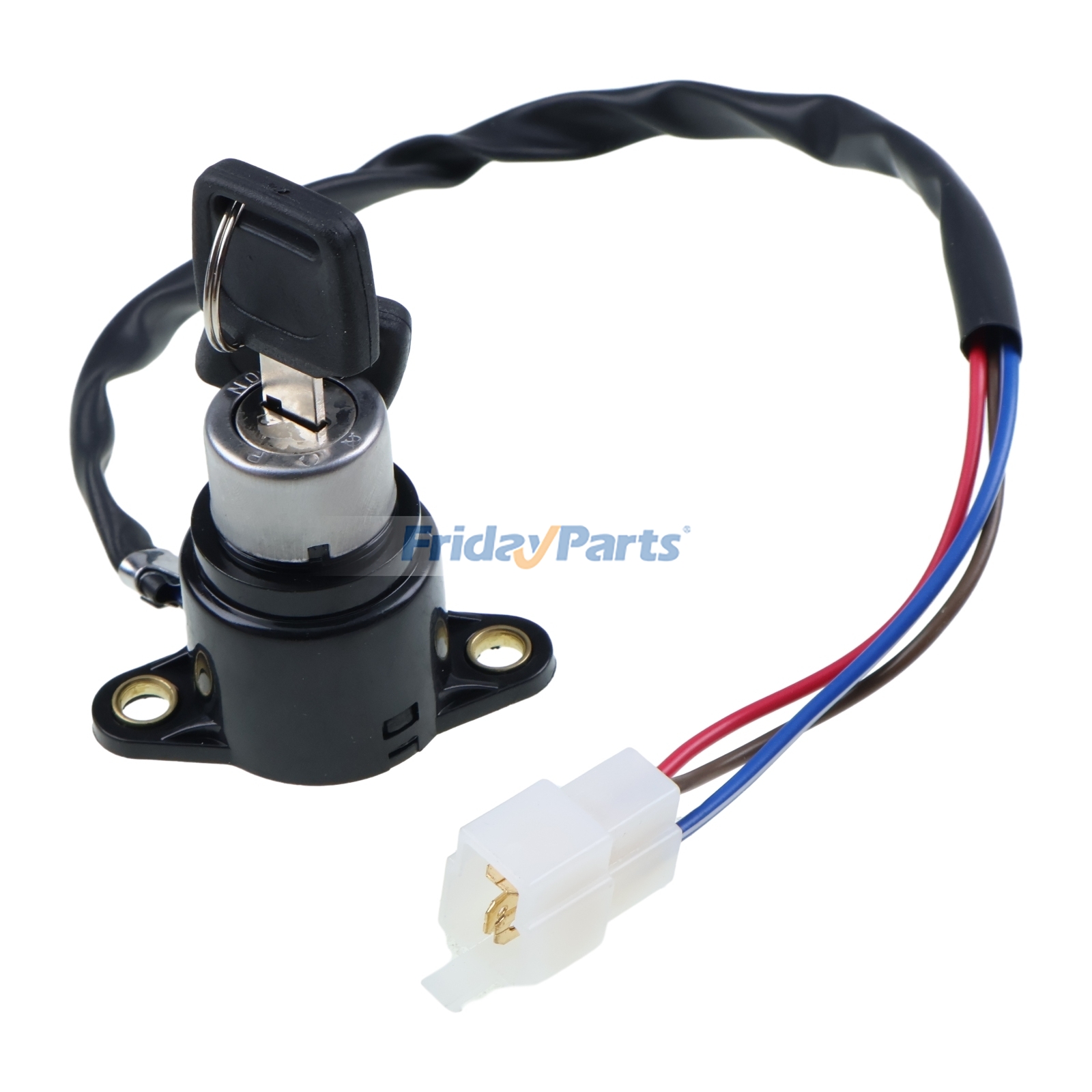 FridayParts Ignition Switch & Key Lock