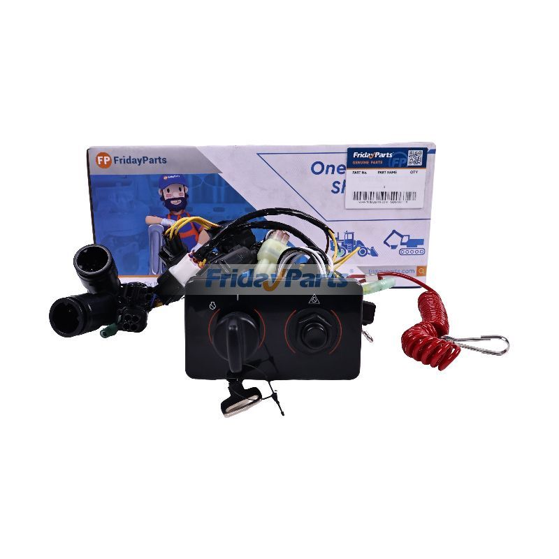 Panneau de commutateur d'allumage 6X6-82570-50-00 pour bateau Yamaha