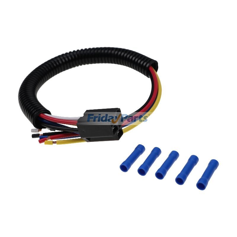 Kit de conector de mazo de cables de interruptor de encendido de 18" M90206 para tractor John Deere 1025R 2025R 3025R S100 S120 S160 S170 X107 X300 X320 X500 X710