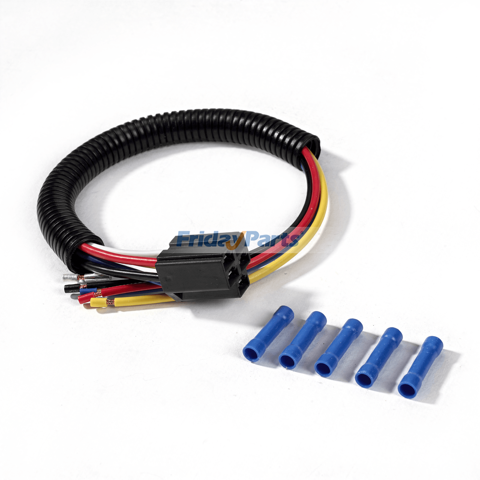 18" Ignition Switch Wire Harness Connector Kit M90206 for John Deere Tractor 1025R 2025R 3025R S100 S120 S160 S170 X107 X300 X320 X500 X710