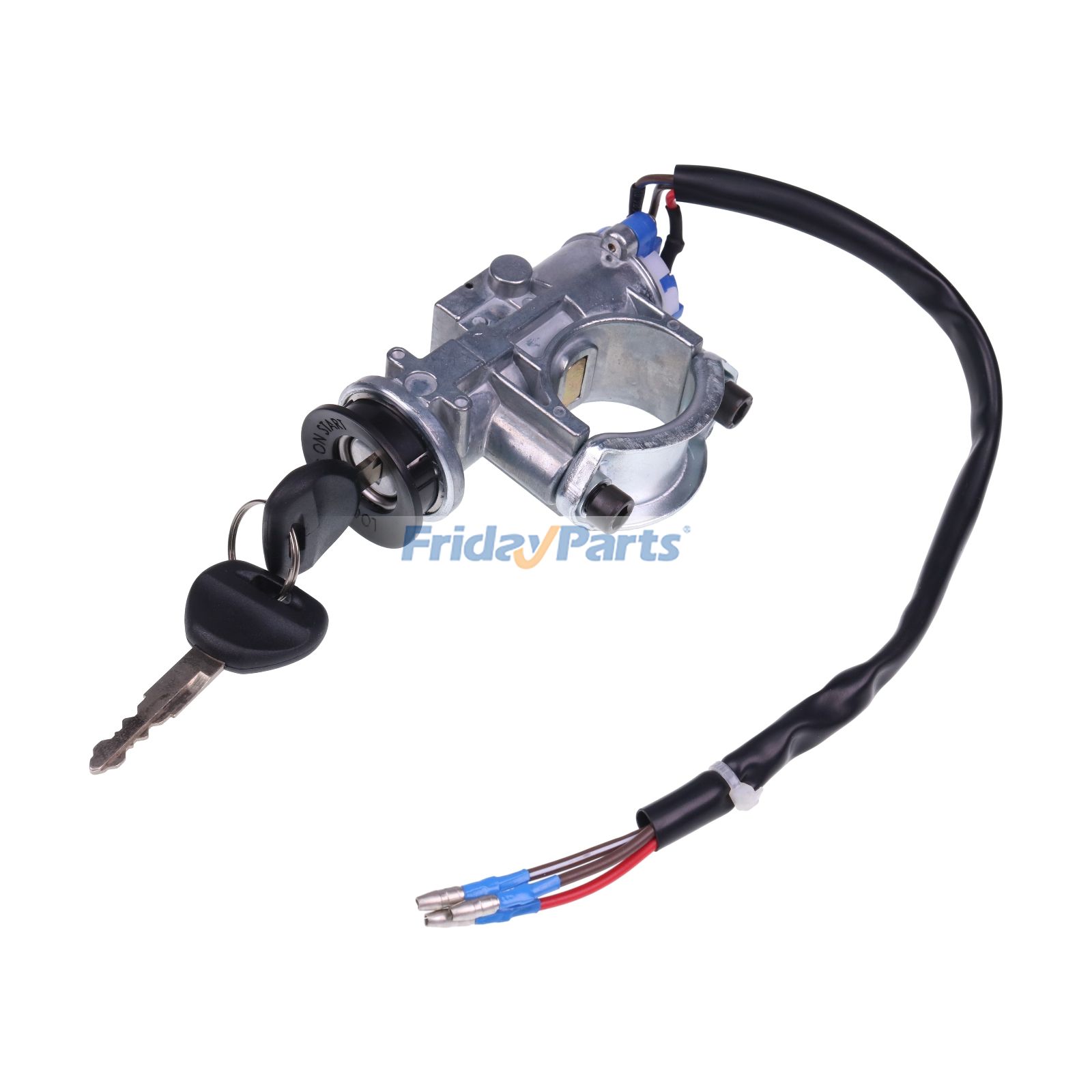 FridayParts Ignition Switch with 2 Key