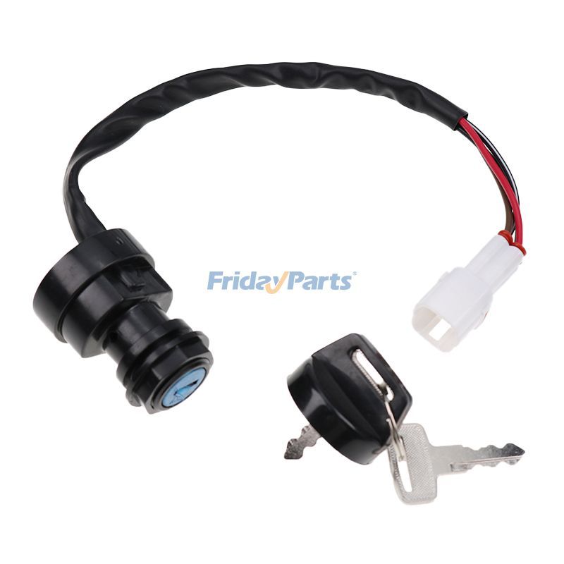 Interruptor de encendido con 2 llaves para Yamaha Warrior 350 YFM350 1996 1997 para ATV/UTV Para Yamaha FridayParts