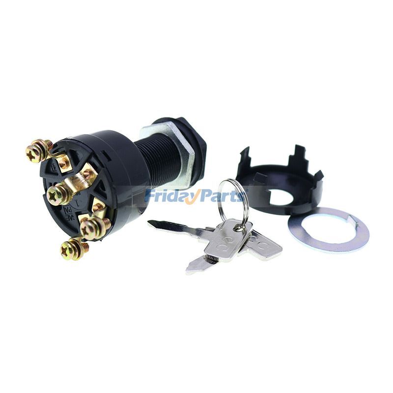 Interrupteur d'allumage avec 2 clés pour Club Car Precedent Gas à partir de 2004pour Voiturette de Golf