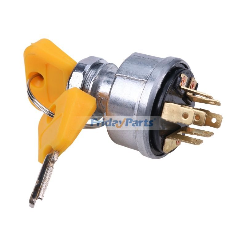 Interrupteur d'allumage avec 2 clés 2035830 1492154 379902 2782017 2368655 7004147 pour chariot élévateur Hyster H100XM H70XM S100XL Clark CGC20 CGC40