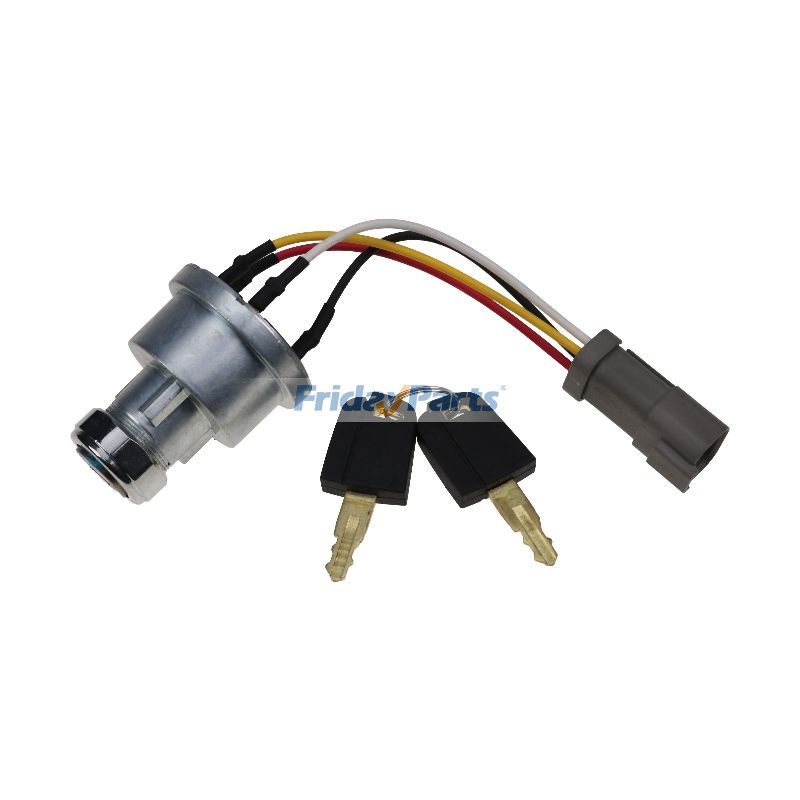 Ignition Switch with 2 Keys 255-2752 for Caterpillar CAT Excavator 312 320 336 Truck 725C 730C 740B Loader 930K 938K