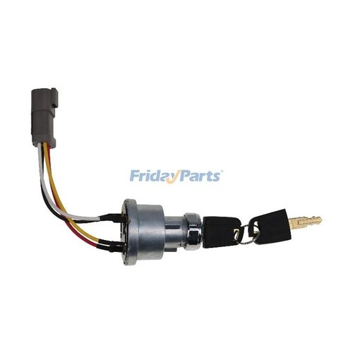 Tony Compactor Key Ignition Switch with 2 Keys 255-2752 for Caterpillar CAT Excavator 312 ...
