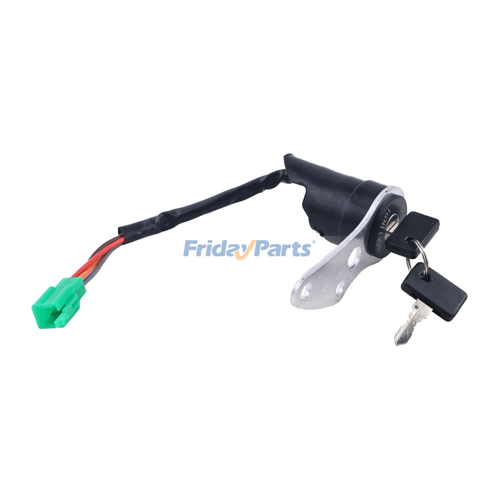 FridayParts Ignition Switch With 2 Keys