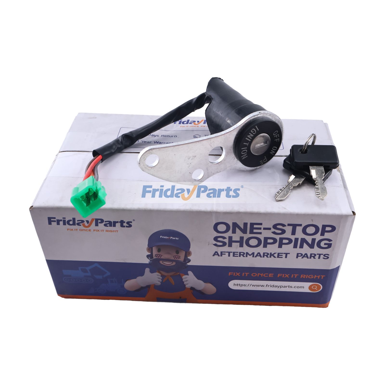 Ignition Switch With 2 Keys 37110-29F00 for Suzuki DRZ400 DR-Z400S DR-Z400SM DRZ400E 2000-2024