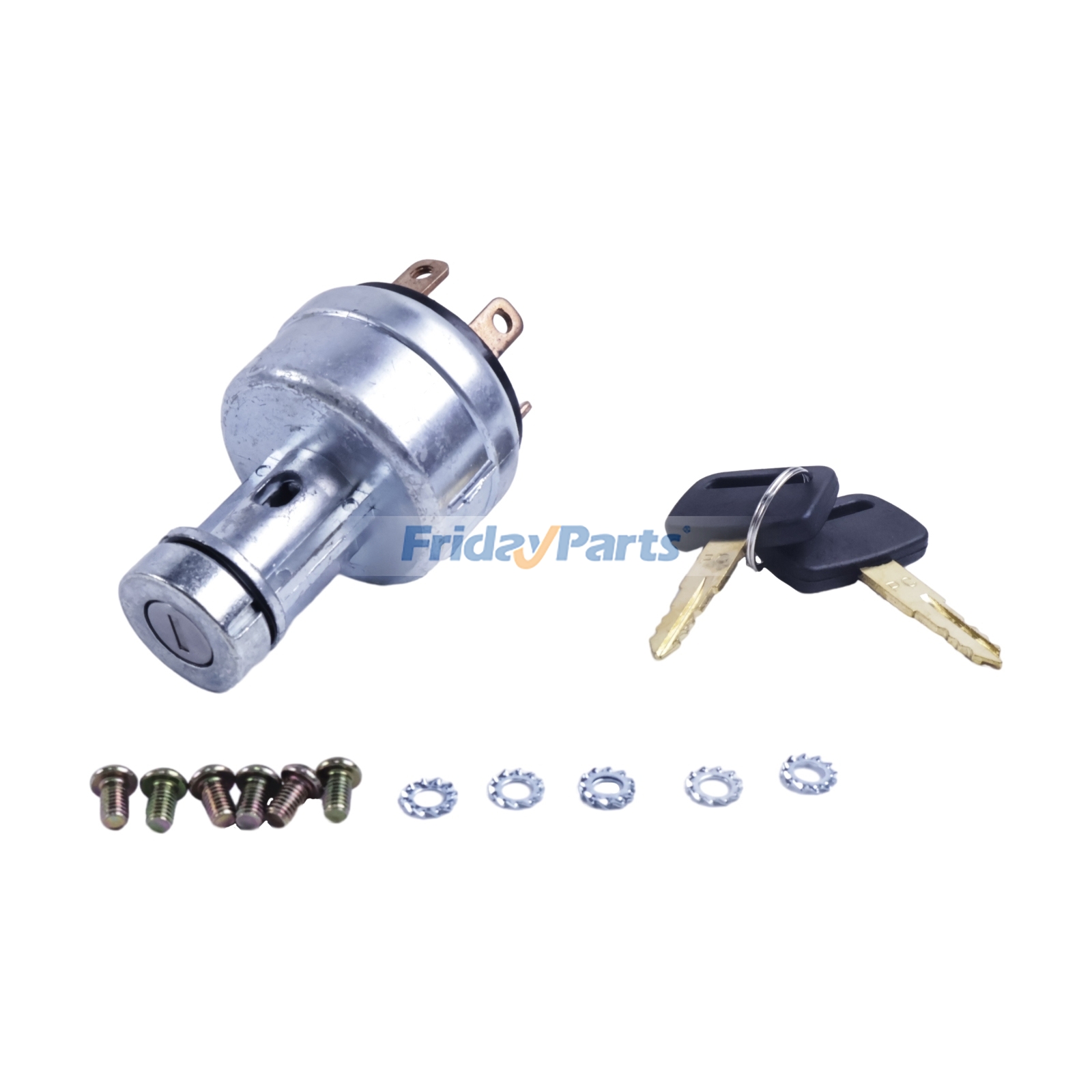 Interruptor de encendido con 2 llaves 416-06-11710 para excavadora Komatsu D31EX-21 D61EX-15 D155AX-5 Cargadora WA250-1 WA380-3 WA420-3 Para KOMATSU