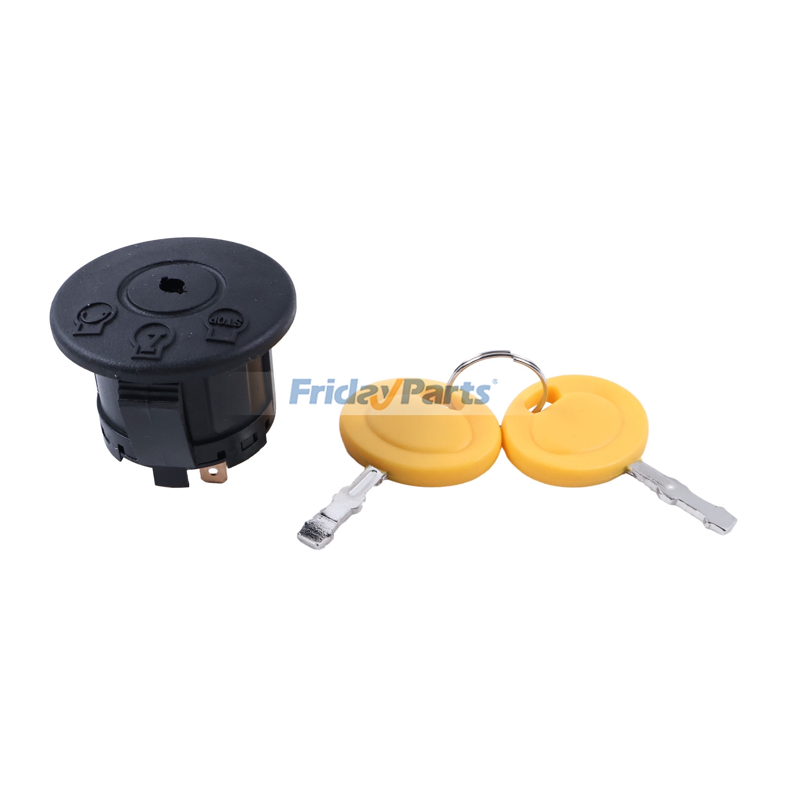 Ignition Switch With 2 Keys 725-12066 925-12066 for Cub Cadet ZT1-42 ZT2-54 ZTX6-60 MTD Z530 Z550 Z5450 Troy Bilt Z42 Z54 Z50 54XP Mower