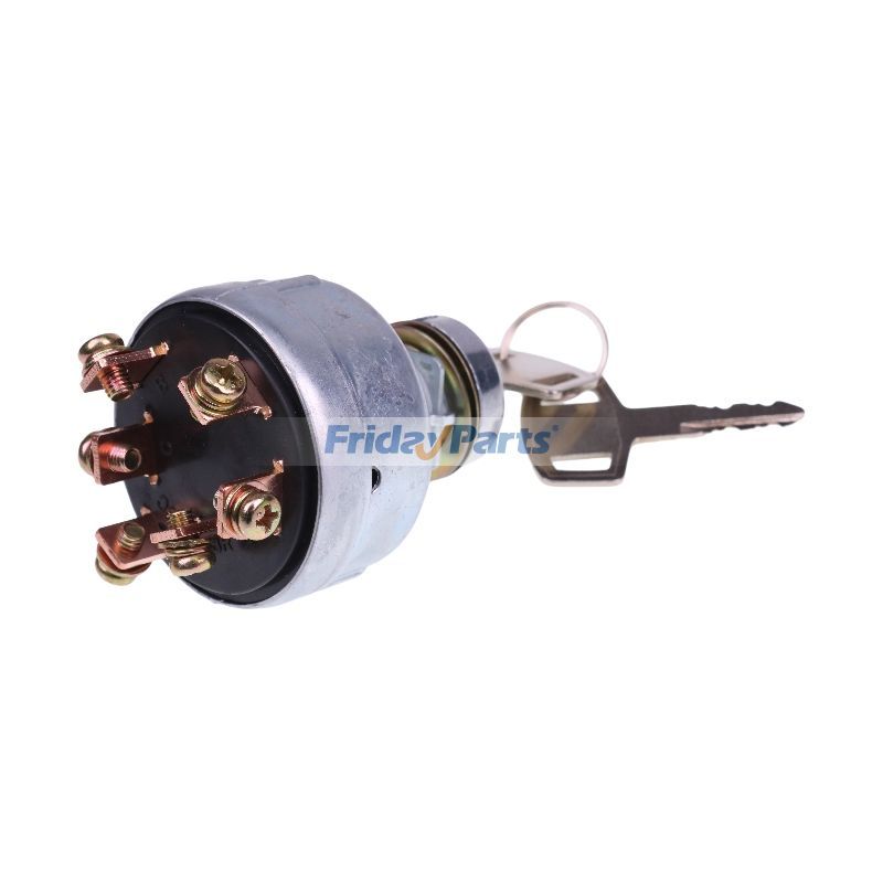 Ignition Switch With 2 Keys 91204-17400 91205-14900 91106-07400 for Caterpillar CAT Mitsubishi Forklift FD20-30MC F18B