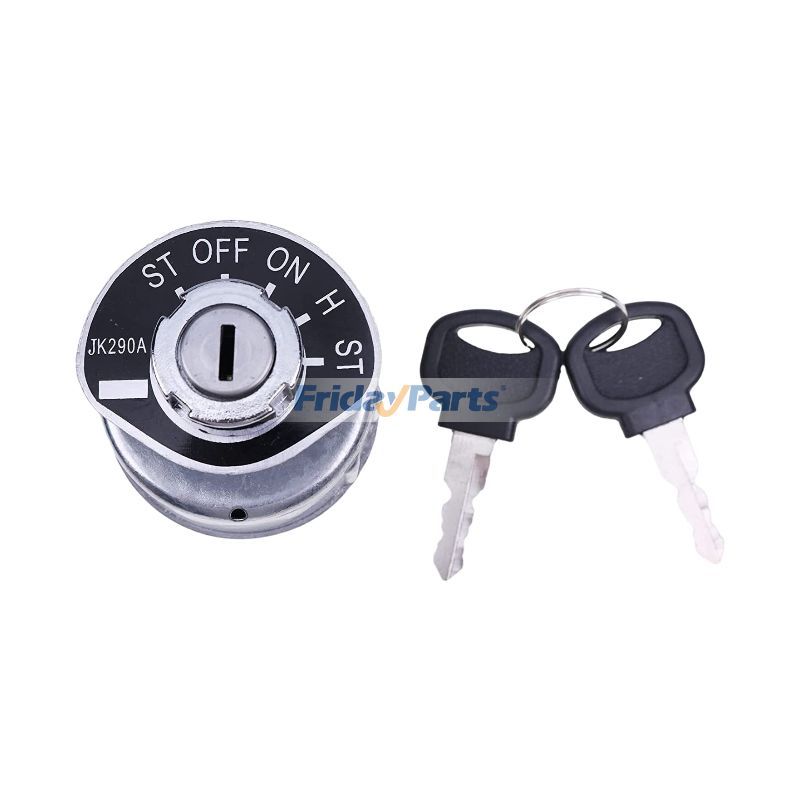  Ignition Switch With 2 Keys for Jinma JM 184 200 204 250 254 284 304 354 404 504 554 704 For OTHER BRAND