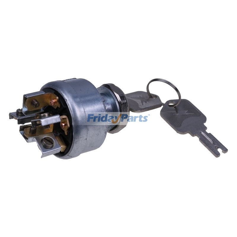 Engine,Telehandler Ignition Switch With 2 Pieces Key