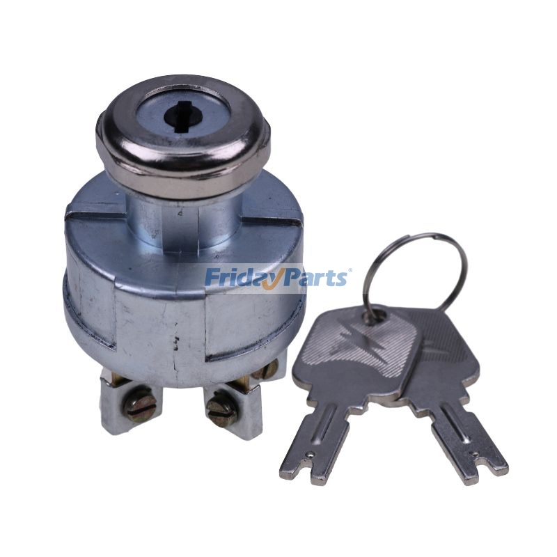 Ignition Switch With 2 Pieces Key 9X-4826 for  Caterpillar CAT Engine 4.236 Telehandler RT50 RT50SA RTC60 RT60