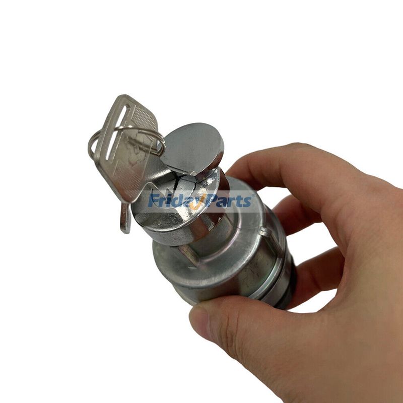 Interruptor de encendido con 2 piezas KHR3078 para excavadora de cadenas New Holland E805 de FridayParts