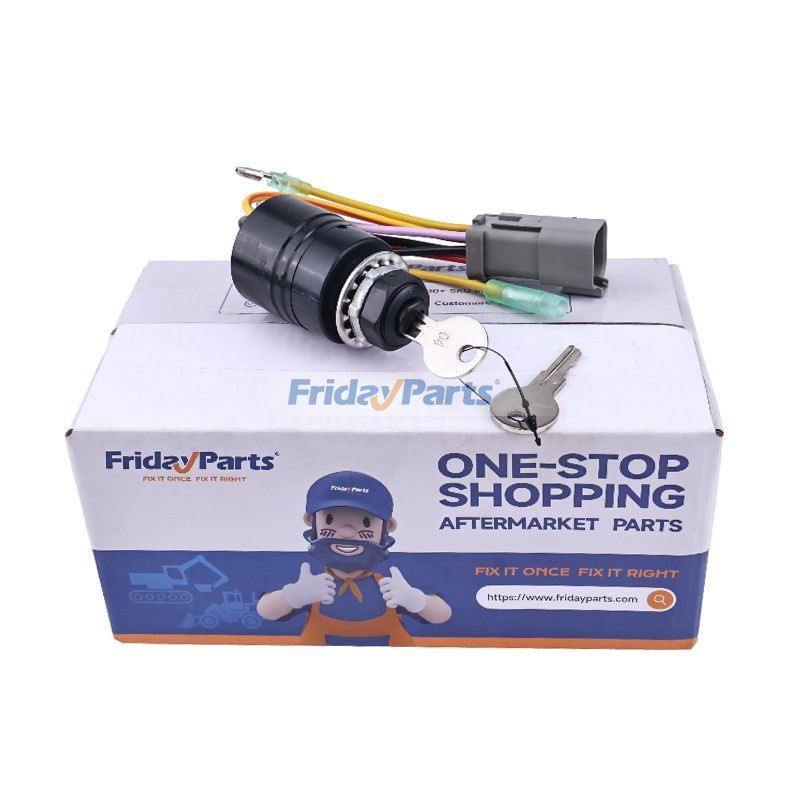 Zündschalter mit Schlüssel 129572 für Tracker-Boot