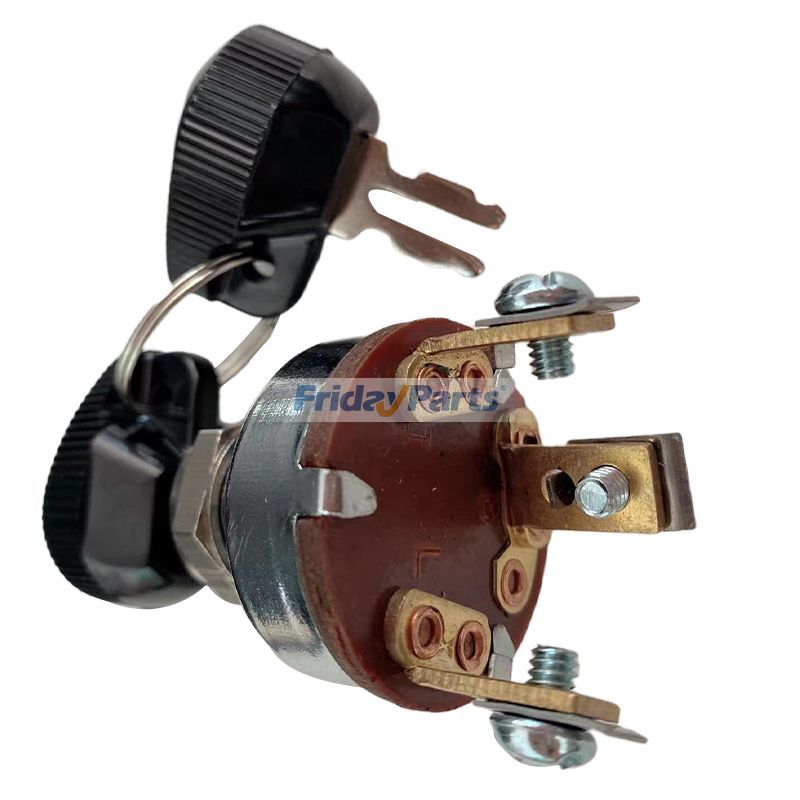 Interrupteur d'allumage avec clé 180681M93 pour tracteur Massey Ferguson TO20 TO30 TO35 202 204 302 304 65 85 88 40 50 35pourPour Massey Ferguson