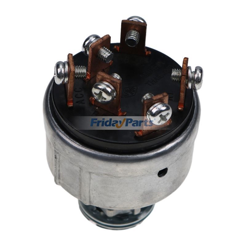 Ignition Switch with Key for Engine,Excavator,Loader,Mower