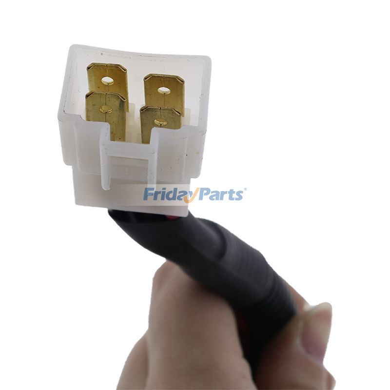 FridayParts 12V Ignition Switch with Key for Kubota