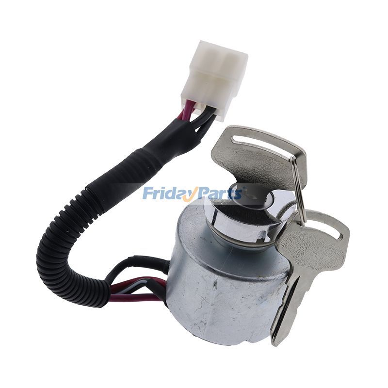 Engine 12V Ignition Switch with Key for Kubota