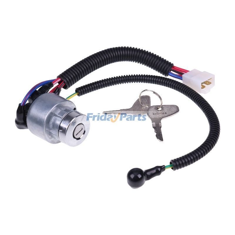 Ignition Switch With Keys 32430-31820 for Kubota Tractor L2050DT L2050F L2250F L2350F L2550DT L2850DT L3250DT L3250F
