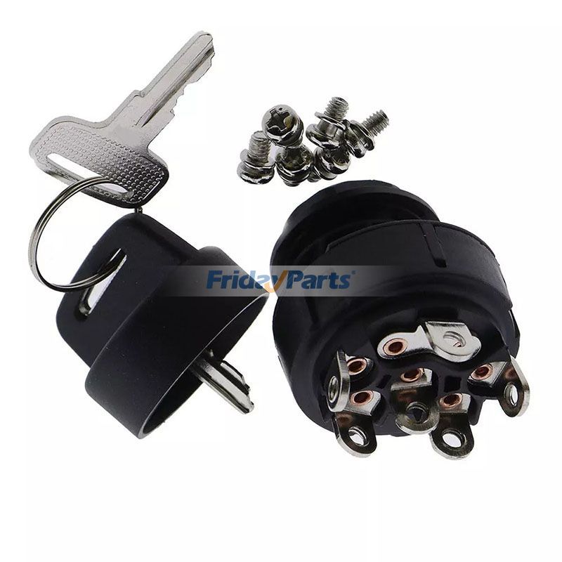 Interrupteur d'allumage avec clés E201575 pour JLG 12VDC-20A 24VDC-10A 48VDC-4A