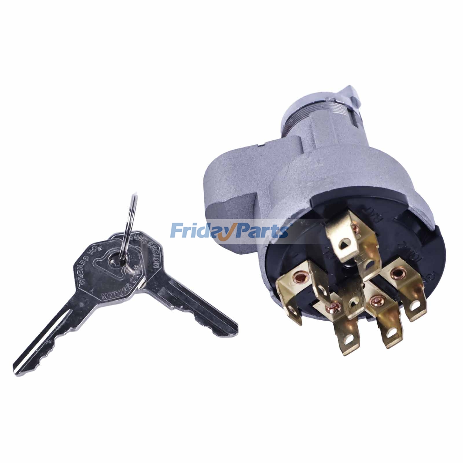 FridayParts Ignition Switch With Lock Cylinder And Key