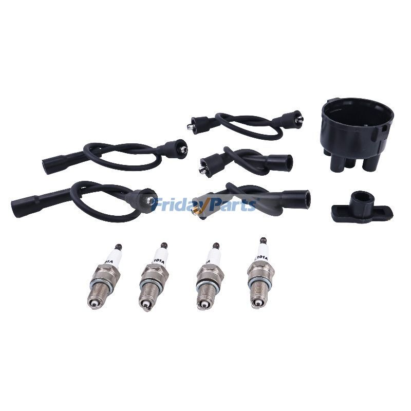 Kit de puesta a punto de encendido con tapa de clic para motor Nissan H20 estilo antiguo J15 D11 TCM Komatsu Forklift de FridayParts