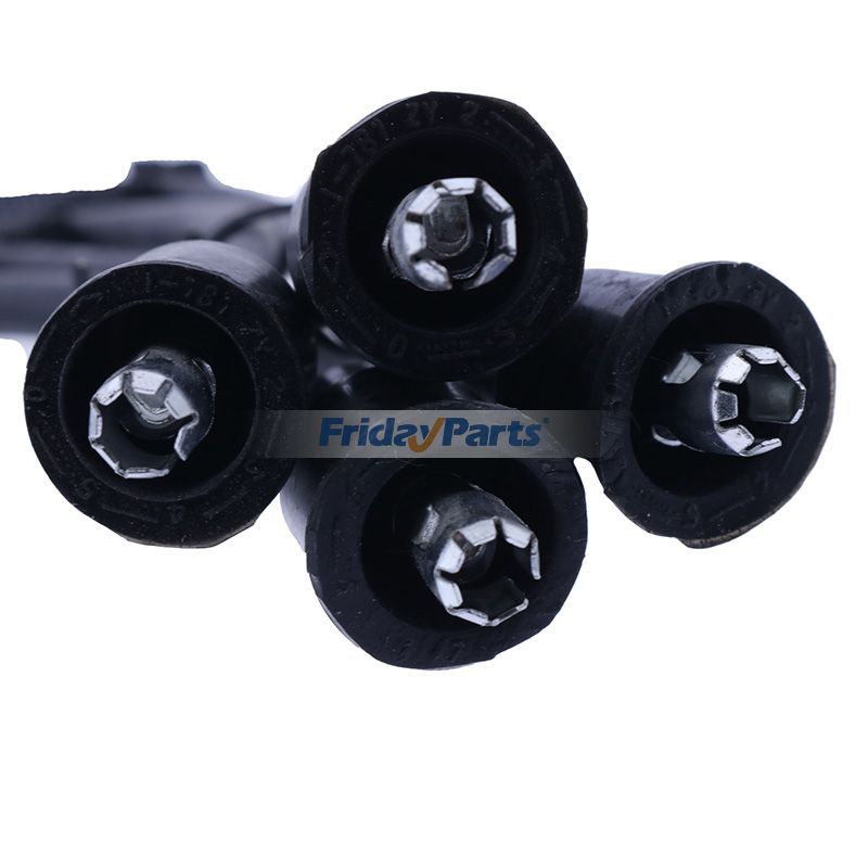 Juego de cables de encendido 22450-50K50 para motor Nissan Komatsu H20 K25 H15-1-F H20-1-F H25-1-F de FridayParts