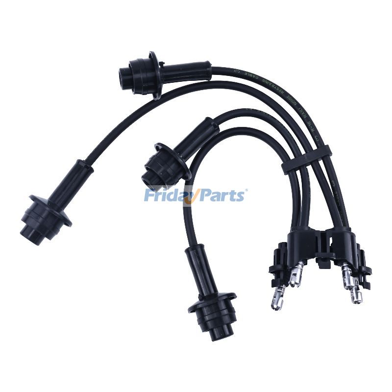 Jeu de fils d'allumage 80919-76106-71 pour moteur Toyota 4Y chariot élévateur série 5 6 7 8pourPour KOMATSU,Pour Toyota