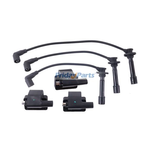 Kit filo candela 3 pezzi/set per John Deere 825i S4 MIA11722 MIA11723 Kit filo candela 3 pezzi/set per John Deere 825i S4 MIA11722 MIA11723