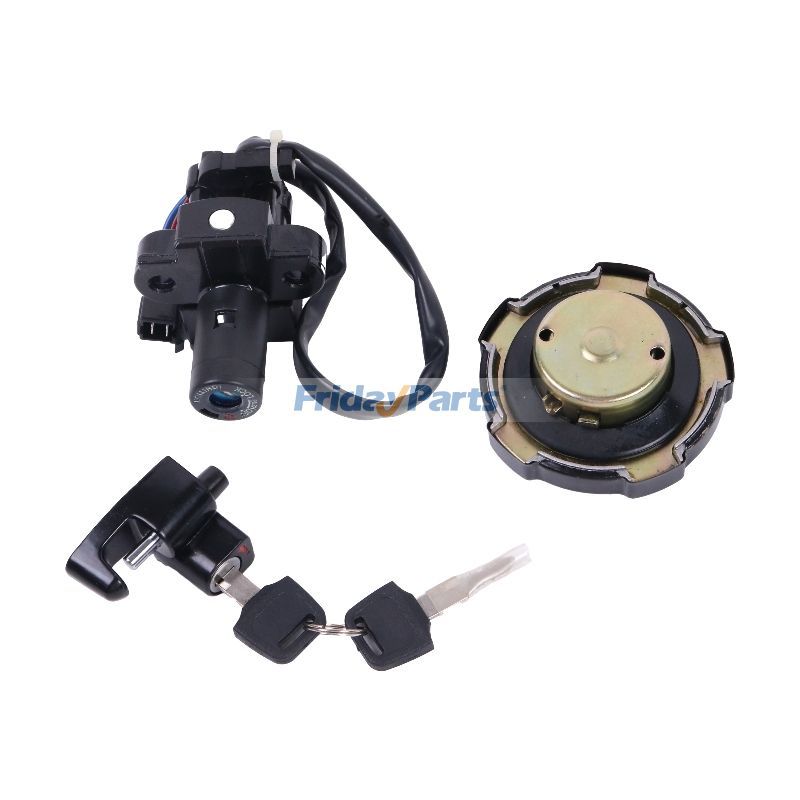Juego de cerradura de llave de encendido 35010-MY6-680 para motocicleta Honda XR650L