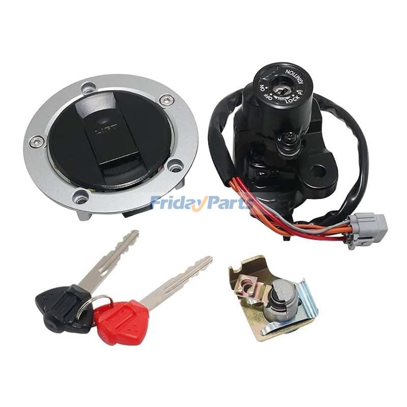 Ignition Key Switch Lock Set 37101-40831 for Suzuki Motorcycle GSX-R1000 GSX-R1000L1 GSX-R1000ZL3 GSX-R600 GSX-R600L2 GSX-R750 GSX-R750K8