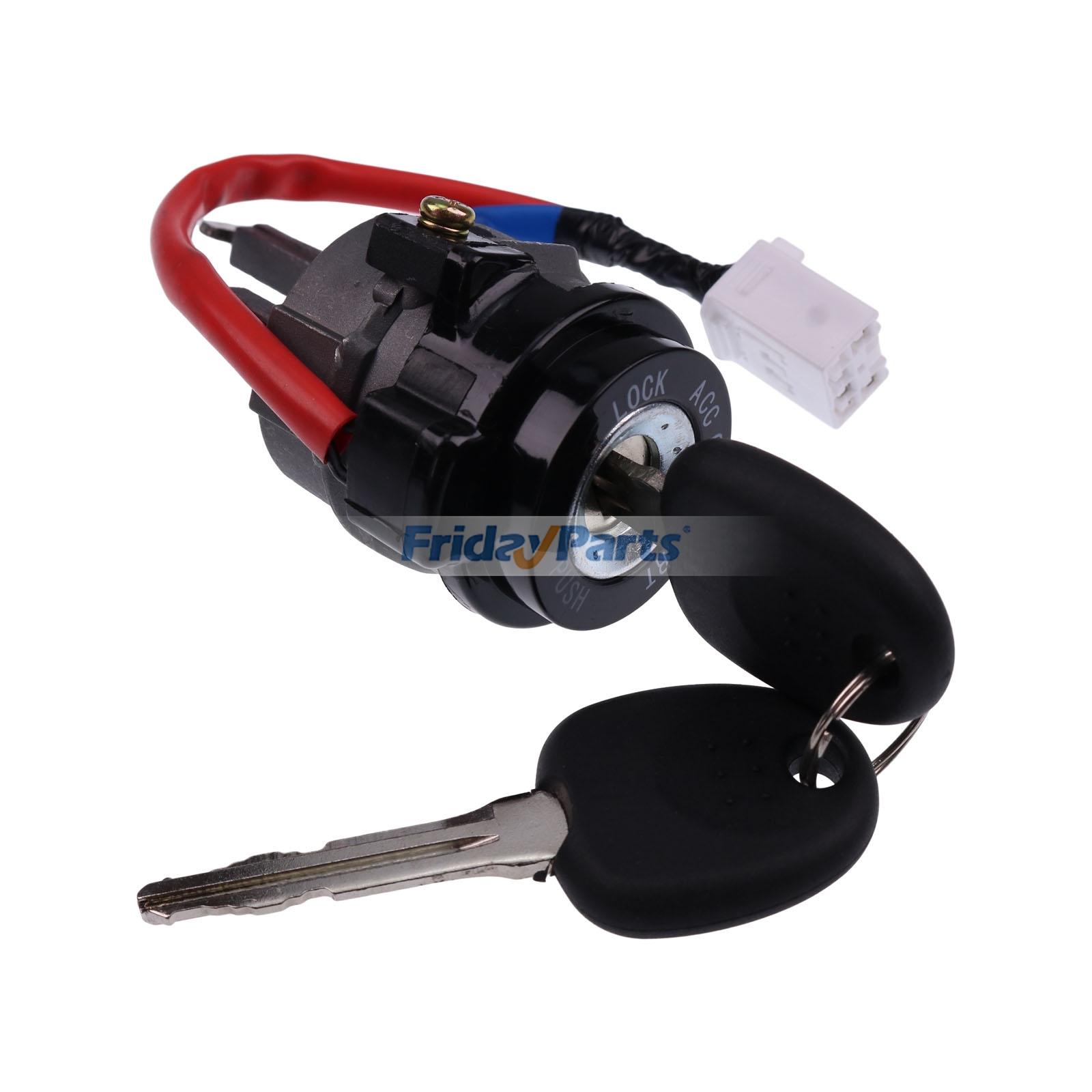 Ignition Lock Cylinder Switch With 2 Pieces Key 81910-3XA00 for Hyundai Elantra 1.8L 2.0L 2011-2015