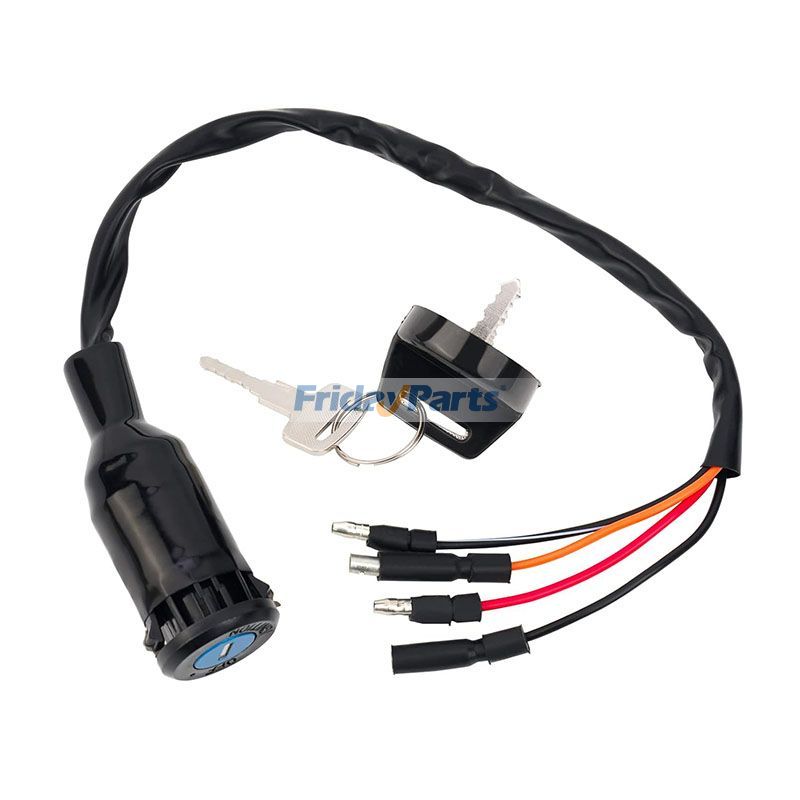 Interrupteur d'allumage 5045-013 35010-HC4-670 pour Honda TRX300 TRX300FW Fourtrax 300 1988-2000pourPour Honda