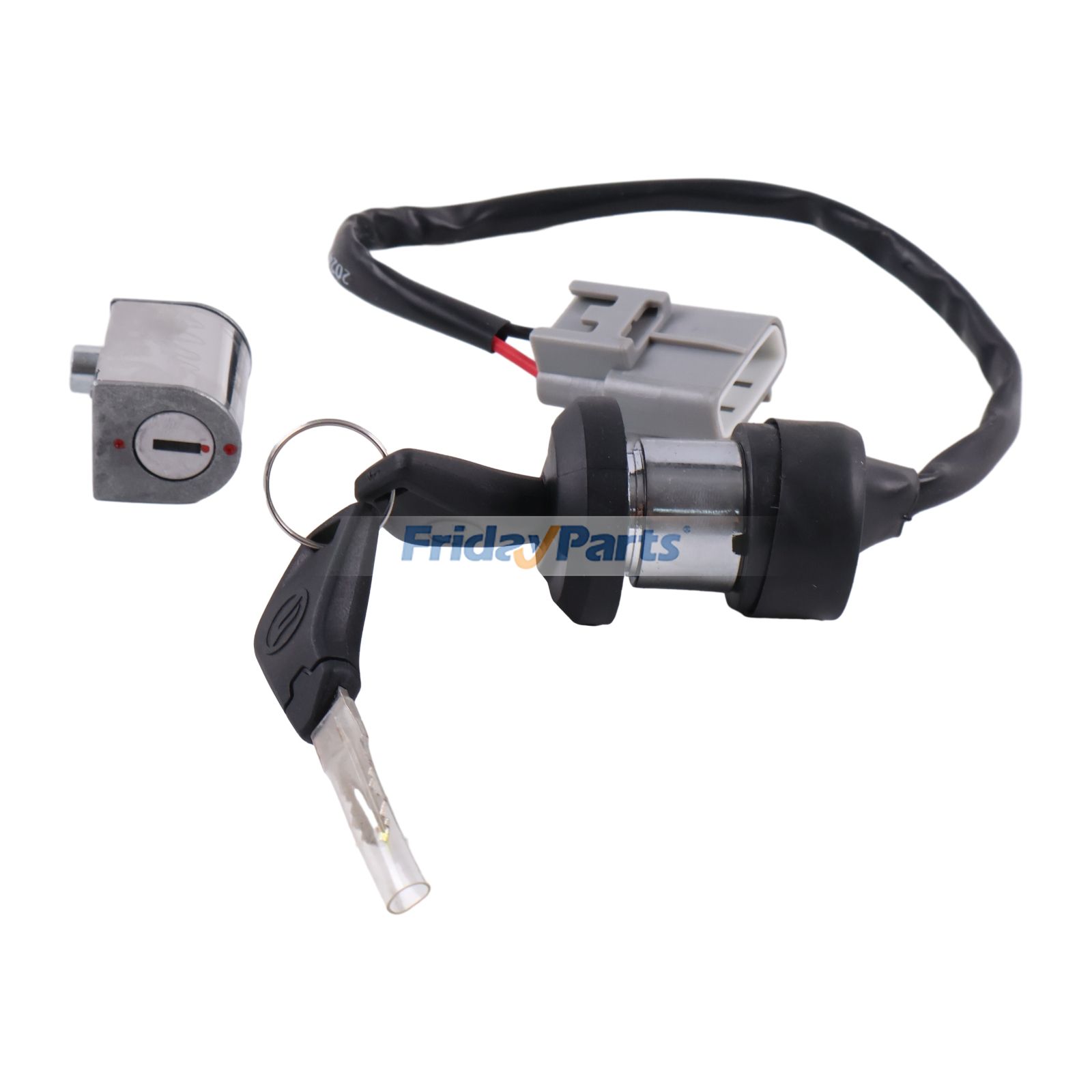 Kit de verrouillage de contacteur d'allumage ‎WKNYSYK123 pour VTT CFMoto Cforce CF600ATR X6 Cforce CF600AU 625 Touring 2021–2024