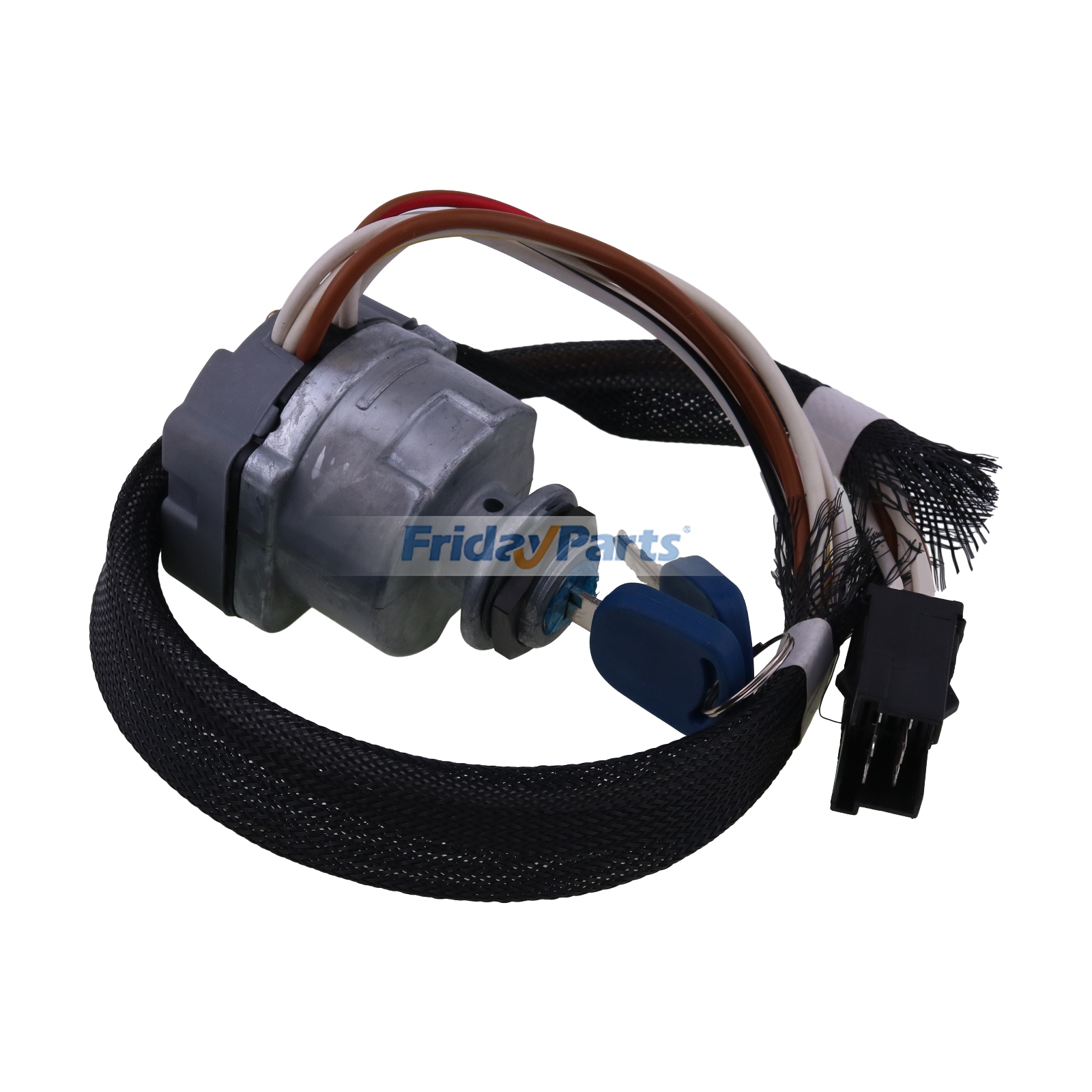 Interruptor de encendido con 2 llaves 82025888 para tractor CASE PUMA 125 140 150 155 165 175 180 195 200 210 215 220 230 MAXXUM 100 para Tractor