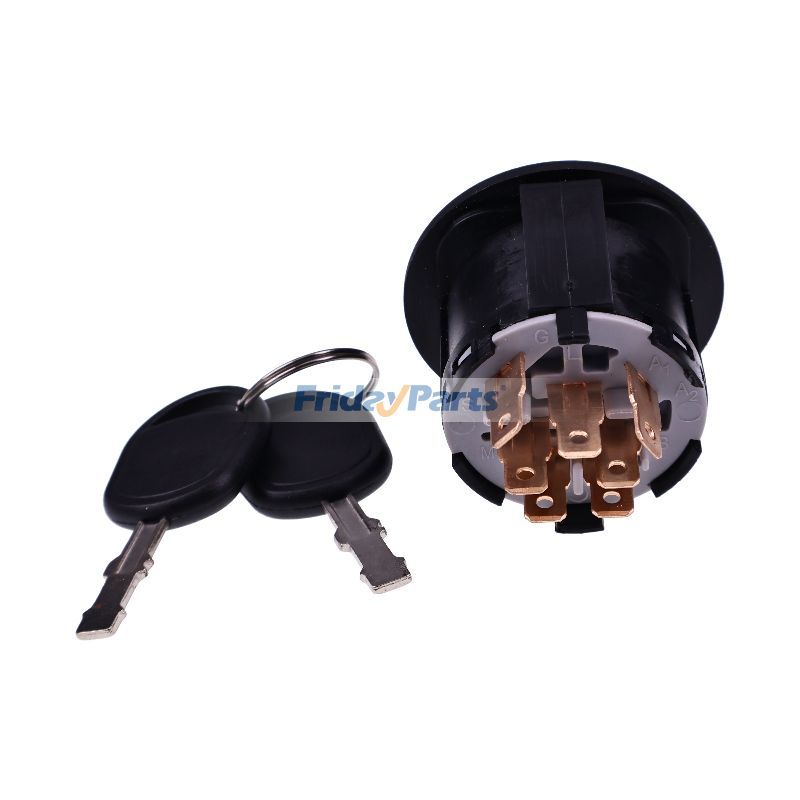 Ignition Switch with Keys 175566 for Craftsman GT3000 GT5000 GT6000 Husqvarna LTH1342 YTHP1542 Lawn Tractor