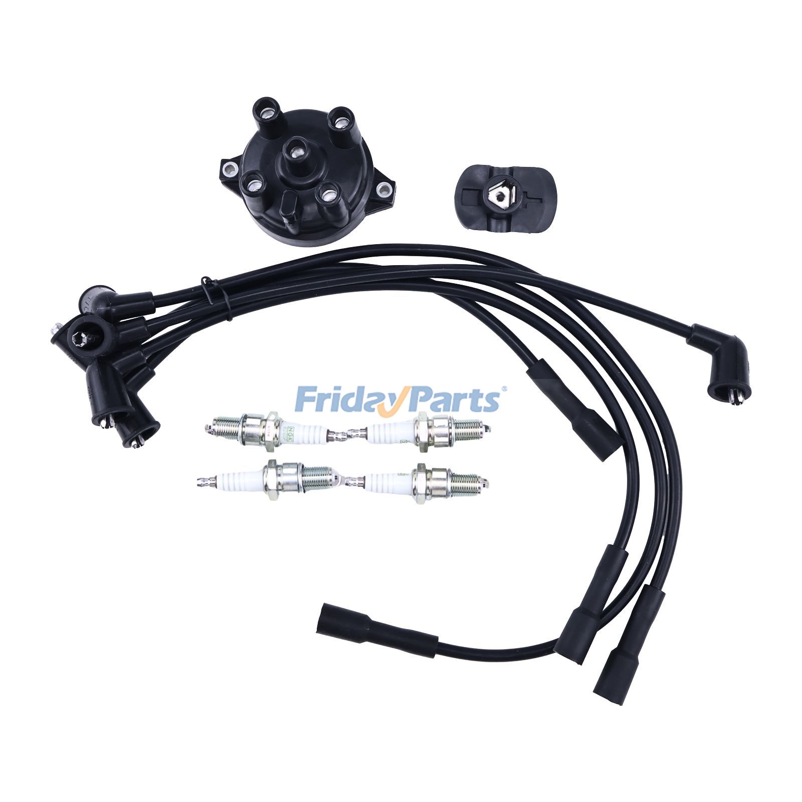 Kit de mise au point d'allumage 1554033 1554034 1362113 W9EXR-U pour moteur Mazda FE 2.0L F2 2.2L Hyster FT Yale série VX chariot élévateur