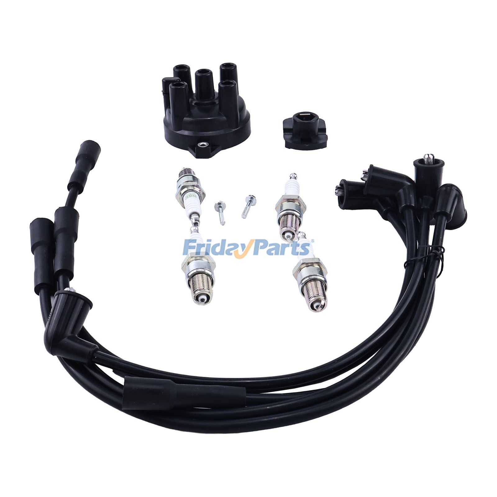 Kit de mise au point d'allumage 1554033 1554034 1362113 W9EXR-U pour moteur Mazda FE 2.0L F2 2.2L Hyster FT Yale série VX chariot élévateurpourPour Hyster,Pour Yale