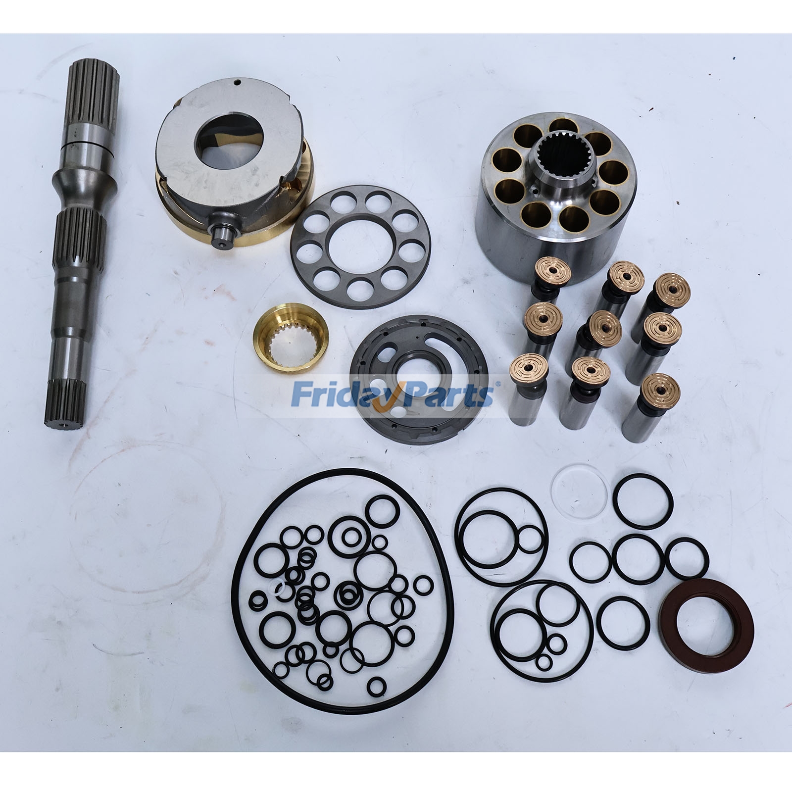 Hydraulic Pump Rebuild Kit for Komatsu Excavator PC138USLC-2E0 PC128US-2