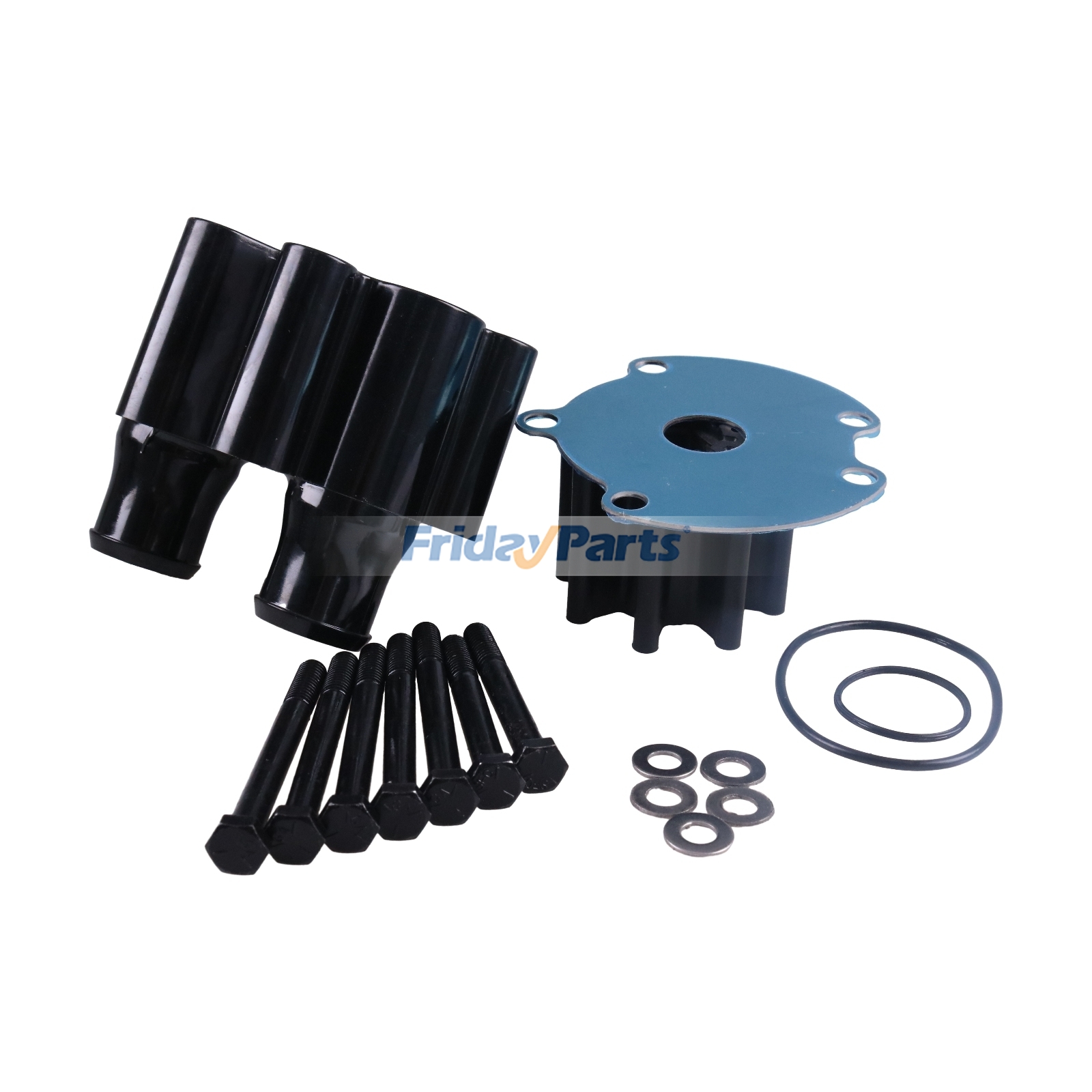 Water Pump Impeller Kit compatible with Marine